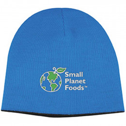 Two Tone Beanie Cap Promotional Custom Imprinted With Logo