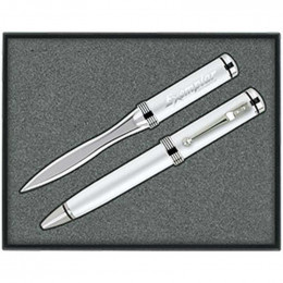 Ballpoint Pen/Letter Opener Gift Set Promotional Custom Imprinted With Logo