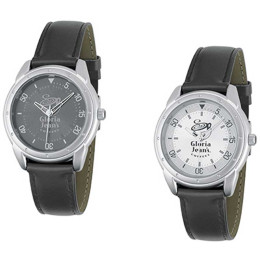 Corporate Casual Unisex Watch Promotional Custom Imprinted With Logo