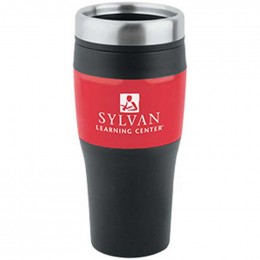16 oz. No-Slip-Grip Color Tumbler Promotional Custom Imprinted With Logo