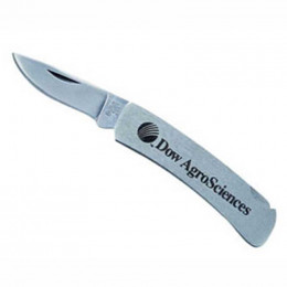 Gent Lockback Buck Knife Promotional Custom Imprinted With Logo