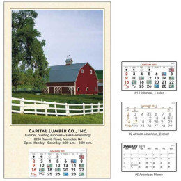Rembrandt Calendar Promotional Custom Imprinted With Logo