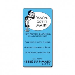 TuffMag Outdoor Magnet - 3 x 6 Promotional Custom Imprinted With Logo TuffMag Outdoor Magnet - 3 x 6 Promotional Custom Imprinted With Logo
