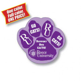 TuffMag Outdoor Magnet - Paw print - 3.25 x 3.13 Promotional Custom Imprinted With Logo TuffMag Outdoor Magnet - Paw print - 3.25 x 3.13 Promotional Custom Imprinted With Logo