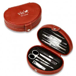 Ladies Brush & Manicure Set Promotional Custom Imprinted With Logo