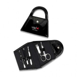 Sophisticated Manicure Set Promotional Custom Imprinted With Logo