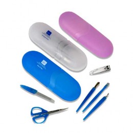 Manicure Set with Sturdy Hard Case Promotional Custom Imprinted With Logo