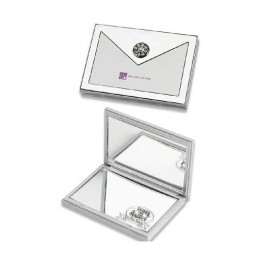 Swarovski Crystal Mirror Promotional Custom Imprinted With Logo