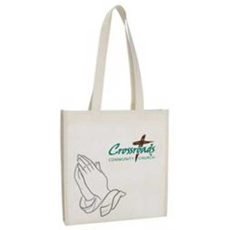 Poly Pro Spiritual Tote Promotional Custom Imprinted With Logo
