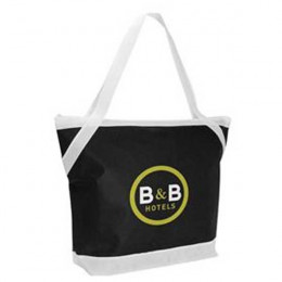 Poly Pro Riviera Tote Promotional Custom Imprinted With Logo Poly Pro Riviera Tote Promotional Custom Imprinted With Logo