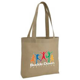 Poly Pro Tote with Gusset Promotional Custom Imprinted With Logo