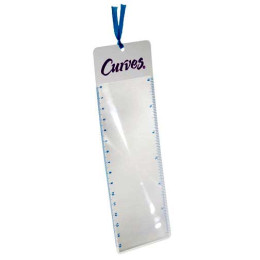 Tassel-Top Bookmark Magnifier Promotional Custom Imprinted With Logo