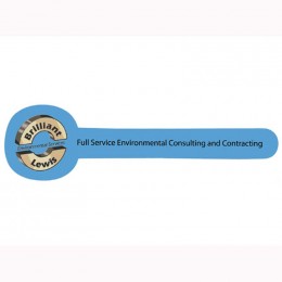 Horizontal Round Emery Board Promotional Custom Imprinted With Logo