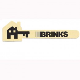 Horizontal House Emery Board Promotional Custom Imprinted With Logo