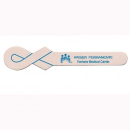 Horizontal Ribbon Emery Board Promotional Custom Imprinted With Logo