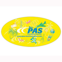 Oval Emery Board Promotional Custom Imprinted With Logo
