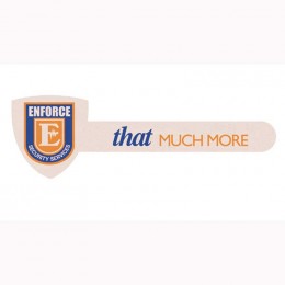 Horizontal Shield Emery Board Promotional Custom Imprinted With Logo