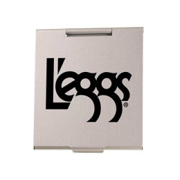 Metal Fold-Up Mirror Promotional Custom Imprinted With Logo