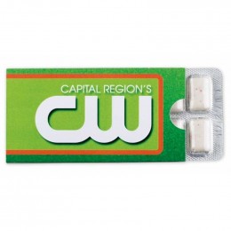 Sugar Free Cinnamon Gum Pack - 12 Piece Promotional Custom Imprinted With Logo