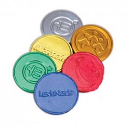 Embossed Round Coin Promotional Custom Imprinted With Logo