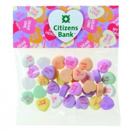 Conversation Hearts - 2 Oz Promotional Custom Imprinted With Logo