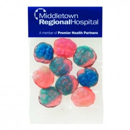 Gummy Brains - 1 Oz Promotional Custom Imprinted With Logo