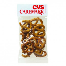 Mini Pretzels - 1 Oz Promotional Custom Imprinted With Logo