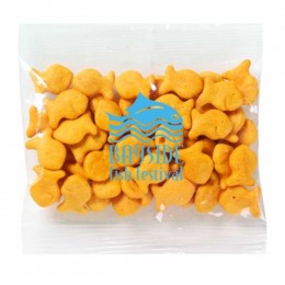 Goldfish Crackers - 1 oz. Promotional Custom Imprinted With Logo
