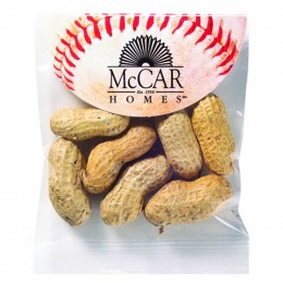 Peanuts in the Shell - 0.6 Oz Promotional Custom Imprinted With Logo
