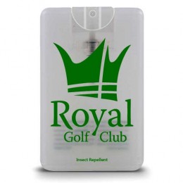 Credit Card Style Natural Insect Repellent Spray Custom Imprinted With Logo