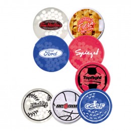 Round Credit Card Mints Promotional Custom Imprinted With Logo Round Credit Card Mints Promotional Custom Imprinted With Logo