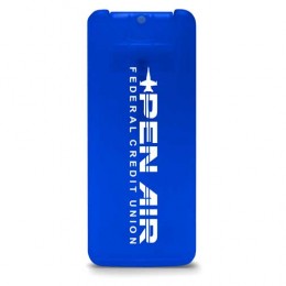 Mini Credit Card Antibacterial Hand Sanitizer Spray Promotional Custom Imprinted With Logo