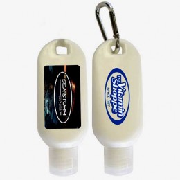 Tottle 2 ounce SPF 30 Sunscreen Promotional Custom Imprinted With Logo