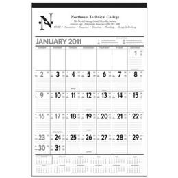 Small Contractor Calendar Promotional Custom Imprinted With Logo