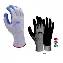 Flat Dip Poly/Cotton Knitted Gloves Promotional Custom Imprinted With Logo