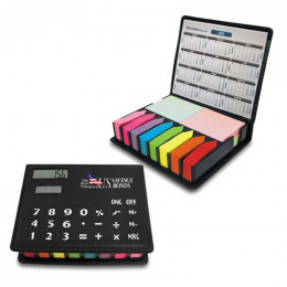 Calculator Flag Note Promotional Custom Imprinted With Logo