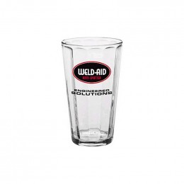 16 oz Optic Mixing Glass Promotional Custom Imprinted With Logo