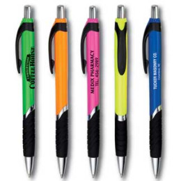 Tropical Click Pen Promotional Custom Imprinted With Logo Tropical Click Pen Promotional Custom Imprinted With Logo
