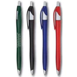 Slimster Pen with Silver Trim Promotional Custom Imprinted With Logo