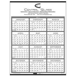 Span-A-Year Laminated Promotional Custom Imprinted With Logo
