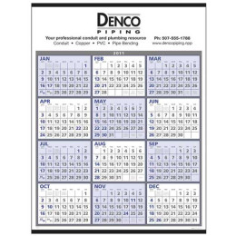 Span-A-Year - Blue & Grey Promotional Custom Imprinted With Logo