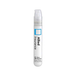 SPF 30 Pocket Pump Sun Screen Lotion Promotional Custom Imprinted With Logo