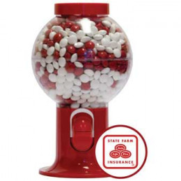 Gumball Machine - Chocolate Littles Promotional Custom Imprinted With Logo