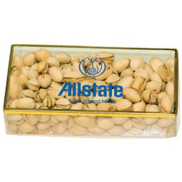 Golden Favorites Gift Box with Pistachios Promotional Custom Imprinted With Logo