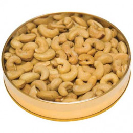 Gold Rush Gift Container with Cashews Promotional Custom Imprinted With Logo