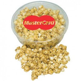 Caramel Popcorn Designer Plastic Tray Promotional Custom Imprinted With Logo