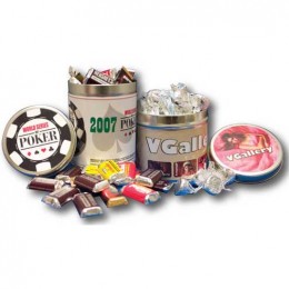 Quart Tin - Starlite Mints Promotional Custom Imprinted With Logo
