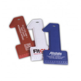 Number 1 Ice Scraper Promotional Custom Imprinted With Logo