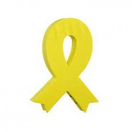 Yellow Ribbon Antenna Ball Promotional Custom Imprinted With Logo Yellow Ribbon Antenna Ball Promotional Custom Imprinted With Logo