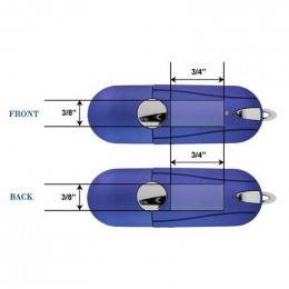 Grant 128MB Flash Drive Promotional Custom Imprinted With Logo